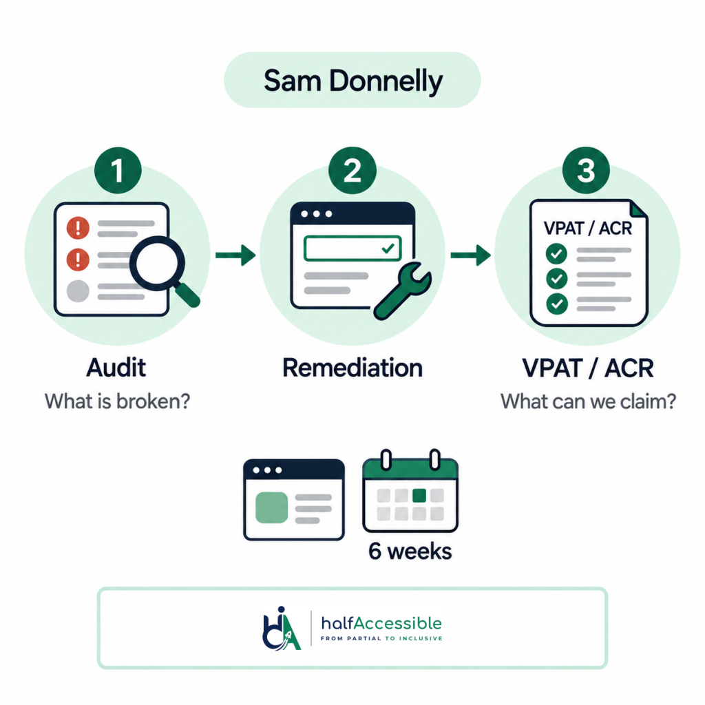 Accessibility Audit and VPAT for SaaS: A 6-Week Case Study