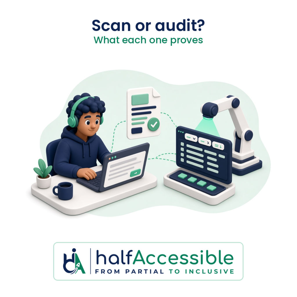 Manual vs Automated Accessibility Audit: What Each Proves, What Each Misses, and When You Need Both