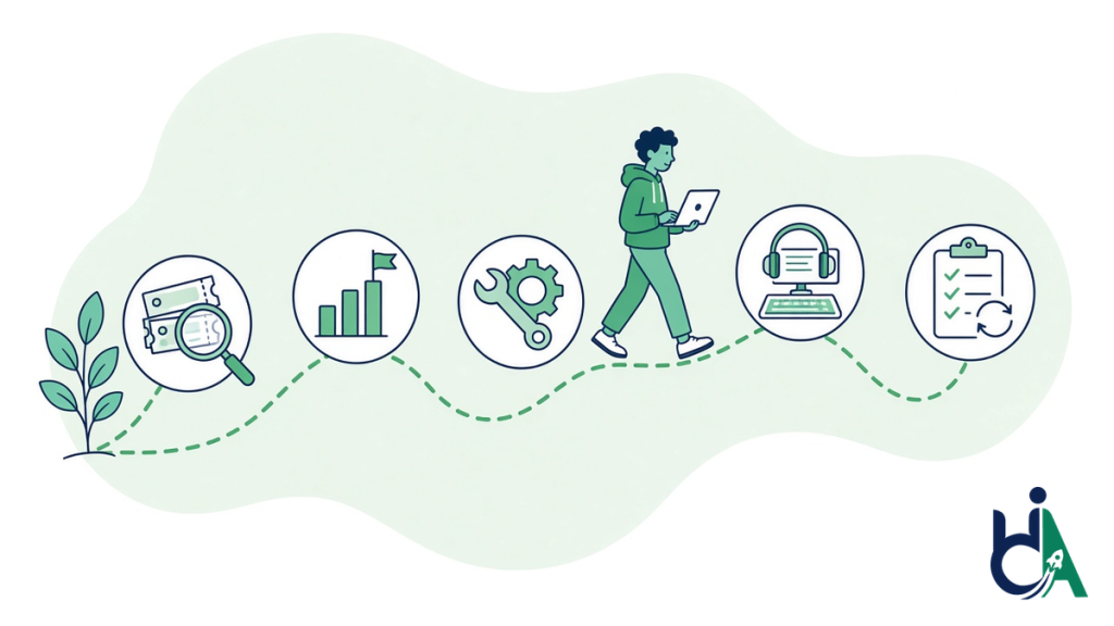 Five steps of website accessibility remediation from triage through retest and evidence